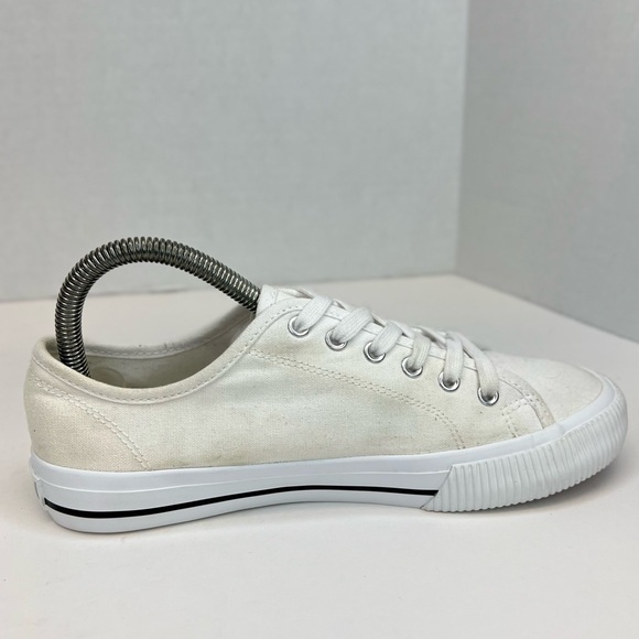 Hurley Ceta Womens Sneakers Casual Canvas Lace Up White Size 6.5M No Box XLNT! - Picture 8 of 16